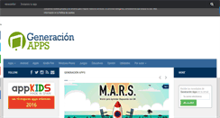 Desktop Screenshot of generacionapps.com